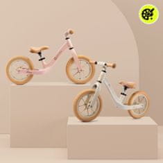 HyperMotion Otroški poganjalec 12 palcev iz magnezijeve zlitine - nosilnost 30 kg, nastavljivo sedišče 34–44 cm, kolesa iz PU, za otroke od 2 let
