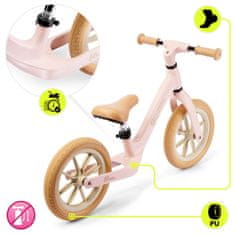 HyperMotion Otroški poganjalec z 12-palčnimi kolesi za mlajše otroke - magnezijev okvir, nosilnost 30 kg, sedež 34–44 cm, starost 2+ let