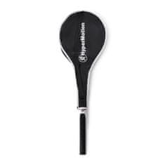 HyperMotion Rožnati komplet za badminton z dvema jeklenima loparjema - mere loparja 66 x 20 cm, prevleka iz tkanine Oxford, športni set, starost 10+ let