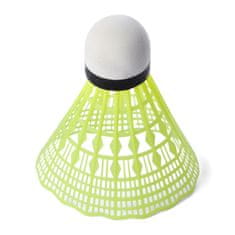 HyperMotion Badmintonski komplet z dvema rožnatima jeklenima loparjema - plastična žogica, rekreativna igra na prostem, za začetnike, starost 10+ let