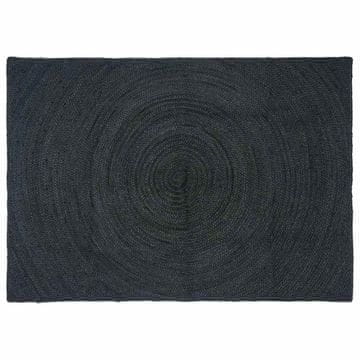 Vidaxl Preproge za površine Temno siva 140 x 200 cm Juta