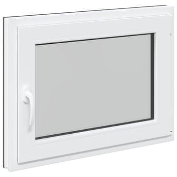 Vidaxl Okno za klet RISOR 60 x 100 cm PVC in steklo Antracit