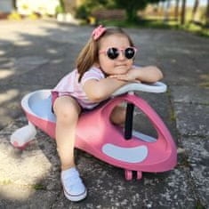 Twistcar Poganjalec s pogonom s premikanjem krmila za otroke - nosilnost 120 kg, gumijasta kolesa, pna vožnja z odraslim, zunanja igra