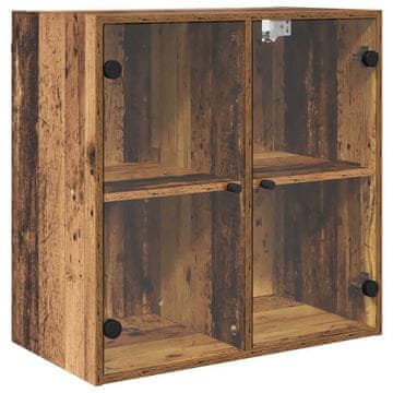 Vidaxl Omarica na steni Star les 68 x 37 x 68,5 cm Konstruiran les