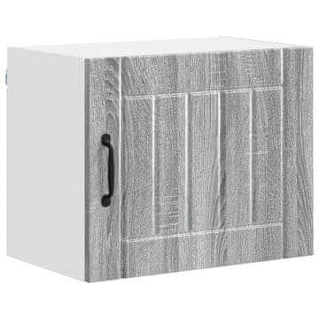 Vidaxl Omarica na steni LUCCA Siva Sonoma 50 x 31 x 40 cm