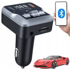 Verkgroup Avto bluetooth 5.3 FM oddajnik 2x USB LCD 12-24V SD