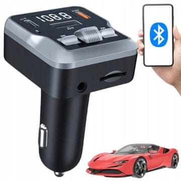Verkgroup Avto bluetooth 5.3 FM oddajnik 2x USB LCD 12-24V SD