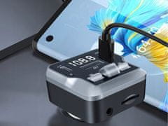 Verkgroup Avto bluetooth 5.3 FM oddajnik 2x USB LCD 12-24V SD