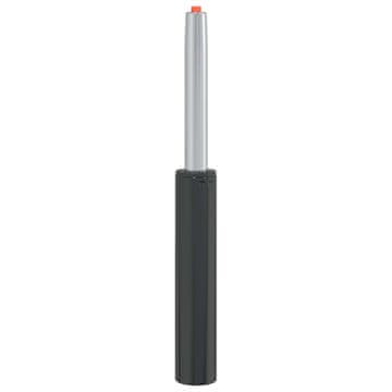 Vidaxl Plinski valj pisarniškega stola Črna 307-447 mm elezo