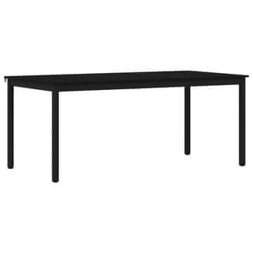 Vidaxl Jedilne mize 180 x 90 x 75 cm Inženirski les Pravokotna