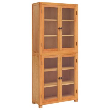 Vidaxl Komplet shranjevalnega pohištva 2 kos Naravna 80 x 35 x 185 cm