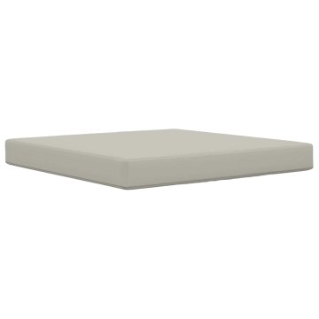 Vidaxl Zunanja blazina za kavč Siva 80 x 80 x 8 cm Poliester