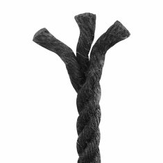Vidaxl Vrv iz jute 100 mm 250 m Črna 100% Tossa jute