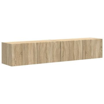 Vidaxl TV stenska omara 2 szt. Sonoma 78,5 x 31 x 29,5 cm
