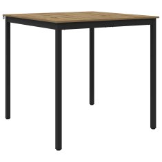 Vidaxl Stoječ miza za bar Inženirski les Kvadrat