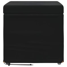 Vidaxl Stolica Črna 41 x 41 x 40 cm Samet in Umetno Leseno