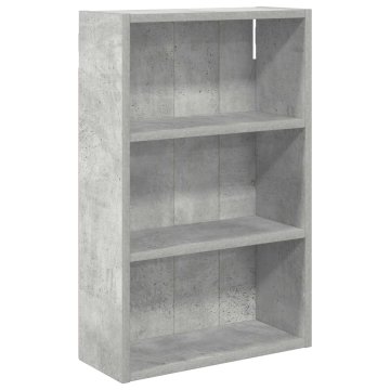 Vidaxl Kopalna stenska omarica Beton Siva 40 x 16 x 62,5 cm