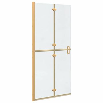 Vidaxl Walk-In tuš stena Zlata 90 x 6.5 x 190 cm