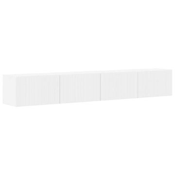 Vidaxl TV stenska omara 2 szt. Bela 98 x 31 x 29,5 cm Konstruiran les