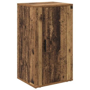 Vidaxl Strani šal Star les 40 x 33 x 70 cm Konstruiran les