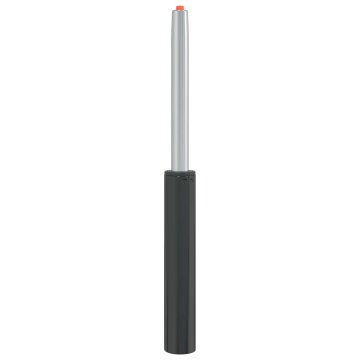 Vidaxl Plinski valj pisarniškega stola Črna 355-540 mm elezo