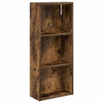 Vidaxl Kopalna stenska omarica Dimljeni Hrast 30 x 14 x 70 cm