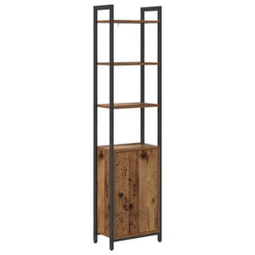 Vidaxl Knjigovni omar Star les 40 x 24 x 161 cm Konstruiran les