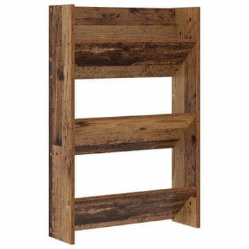 Vidaxl Omara za čevlje Star les 60 x 18 x 90 cm Konstruiran les