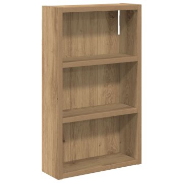 Vidaxl Kopalna stenska omarica Artisan hrast 30 x 10 x 50 cm