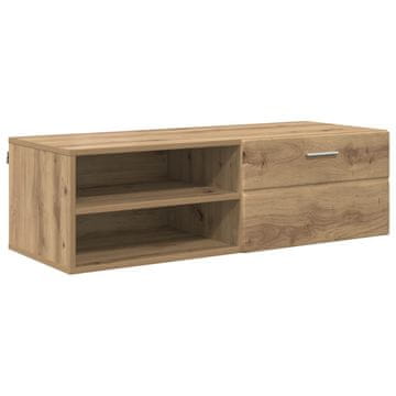 Vidaxl Lesena omara Umetni hrast 100,5 x 39 x 30 cm Konstruiran les
