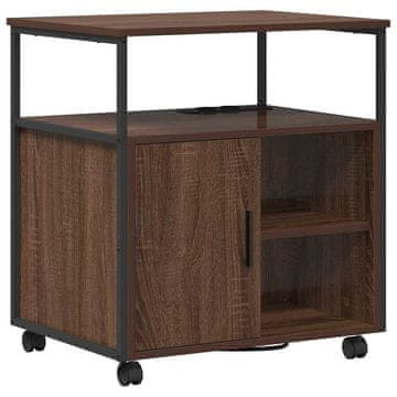 Vidaxl Omara z polnilno postajo 61 x 46 x 67 cm Inženirski les