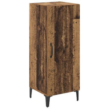 Vidaxl Strani šal Star les 34,5 x 34 x 90 cm Konstruiran les