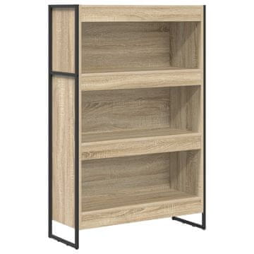 Vidaxl Knjigovni omar Sonoma 80 x 30 x 121 cm Konstruiran les