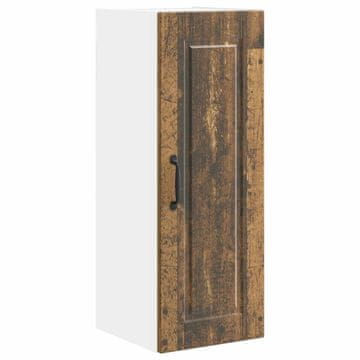 Vidaxl Omarica na steni PORTO Star les 30 x 31 x 80 cm Konstruiran les