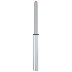 Vidaxl Plinski valj pisarniškega stola Krom 355-540 mm elezo