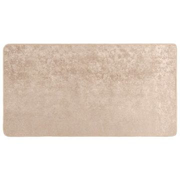 Vidaxl Preproga runner MARSA Bež 80 x 150 cm Poliester in PVC