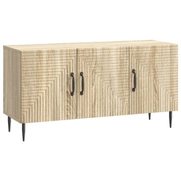 Vidaxl TV omarica Sonoma hrast 99 x 34,5 x 50 cm Inženirski les