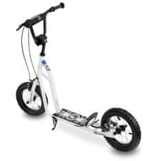 HyperMotion Otroški skiro z napihljivimi -palčnimi kolesi za otroke - nosilnost 50 kg, nastavljivo krmilo, dve ročni zavori, jeklen okvir