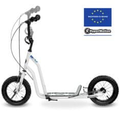 HyperMotion Otroški skiro z napihljivimi -palčnimi kolesi za otroke - nosilnost 50 kg, nastavljivo krmilo, dve ročni zavori, jeklen okvir