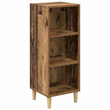 Vidaxl Strani šal Star les 34,5 x 32,5 x 90 cm Konstruiran les