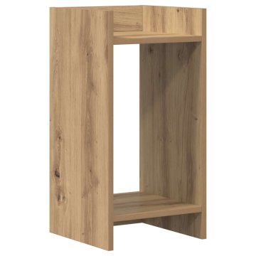 Vidaxl Stojalo za rastline Artisan hrast 30 x 30 x 60 cm