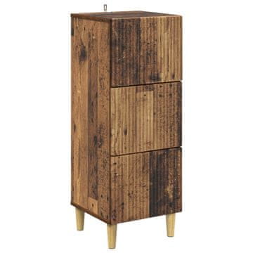 Vidaxl Predalna omara Star les 33 x 34,5 x 90 cm Inženirski les