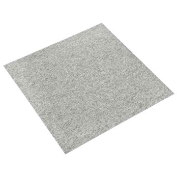 Vidaxl Preproga 20 szt. Svetlo siva 50 x 50 cm 100% polipropilen
