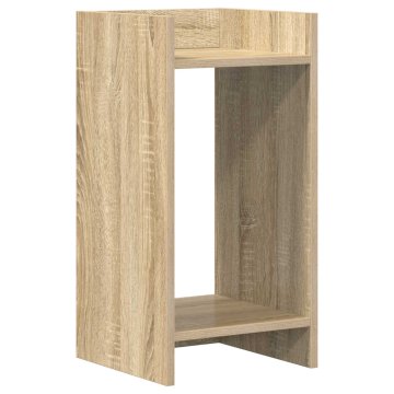 Vidaxl Stojalo za rastline Sonoma hrast 30 x 30 x 60 cm Inženirski les