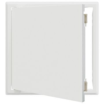 Vidaxl Dostopna enota Bela 33,5 x 33,5 x 3 cm Jeklo