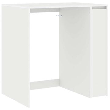 Vidaxl Omara za pralni stroj Bela 87 x 60 x 89 cm Konstruiran les