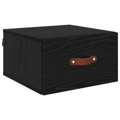 Vidaxl Stenska nočna omarica 35 x 35 x 20 cm Inženirski les