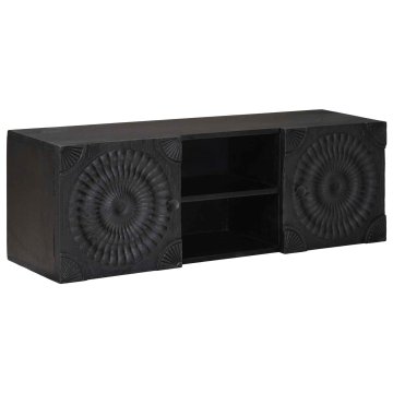 Vidaxl TV omarica Črna 105 x 30 x 35 cm