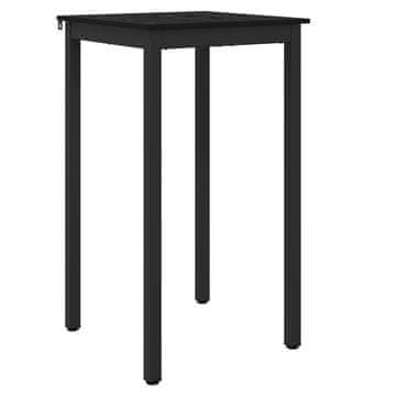 Vidaxl Stoječ miza za bar Inženirski les Kvadrat