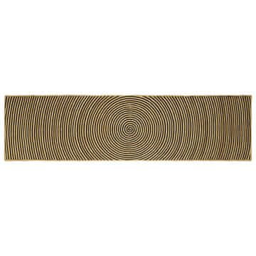 Vidaxl Preproge za površine Črna 80 x 300 cm Juta